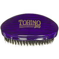 Torino Pro Wave Brush 1460 By Brush King Curved Firm Medium Palmmilitary 360 Waves Brush