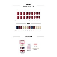 Dashing Diva Magic Press Nails Homecoming Medium Square Shaped Press On Nails Long Lasting Stick On Gel Nails Lasts Up