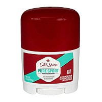 Old Spice High Endurance Antiperspirant Deodorant Pure Sport Travel Size 05 Ounce Pack Of 6