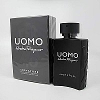 Salvatore Ferragamo Uomo Signature For Men - 34 Oz Edp Spray