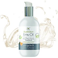 Emu Oil Pure Skin Moisturizer Nail Body Face Scalp Hair Moisturizer With Omega 3 6 9 Vitamins Minerals Australian