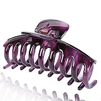 Liasun 43 Jelly Color Hair Claw Clipacrylic Strong Holding Power Hair Clips Hairgrip For Women And Girls Hair Barrettes For