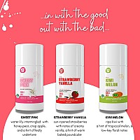 Grownish Natural Deodorant for Kids | Girls Ages 8 & Up | Non-Toxic| Aluminum-Free, Fresh Scents, 24-Hour Dry Odor Protection | 3 Pack (Assortment)