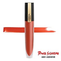 Loreal Paris Makeup Rouge Signature Matte Lip Stain I Achieve