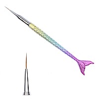 Whats Up Nails Mermaid 1 Liner Brush For Nail Art Design