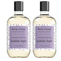 Deep Steep Bubble Bath 17 Ounce Pack Of 2 Lavender Chamomile