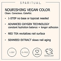 Sparitual Nourishing Vegan Nail Color Engaged 05 Fl Oz Onestep Nail Polish Formula