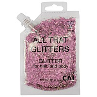 Cai Beauty Nyc Glitter Gel Color Burst 5 Pack For Body Face And Hair Easy To Apply Remove Holographic Chunky Cosmetic Gra