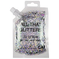 Cai Beauty Nyc Glitter Gel Color Burst 5 Pack For Body Face And Hair Easy To Apply Remove Holographic Chunky Cosmetic Gra