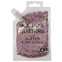 Cai Beauty Nyc Glitter Gel Color Burst 5 Pack For Body Face And Hair Easy To Apply Remove Holographic Chunky Cosmetic Gra