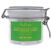 SheaMoisture African Water Mint Ginger Bath Sugar Cubes 7.5