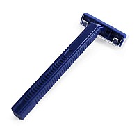 Medpride Disposable Razors | 50-Pack| Twin Blades & Easy Grip For Max Control & Smoothness| Unisex, Smooth & Comfortable Shaving Care for Men & Women