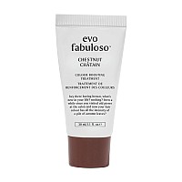 EVO Fabuloso - Chesnut Color Boosting Treatment - Color-Treated Hair Conditioner - Helps Maintain Color Depth, Tone & Shine - Travel Size, 30ml / 1.01fl.oz