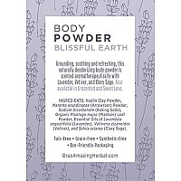 Talc Free Powder And Body Oil Lavender Bath Set After Shower Set Blissful Earth Scent With Lavender Vetiver And Clary Sage I