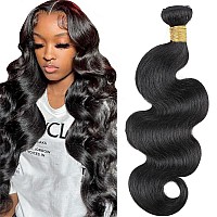 Misoun Brazilian Virgin Human Hair Body Wave One Bundle 22Inch Virgin Unprocessed Body Wave Human Hair Bundle For Black Women Hu