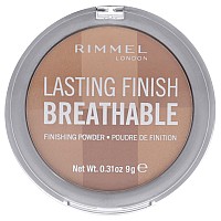 Rimmel Lasting Finish Breathable Powder 002 Dawn, 0.28 oz