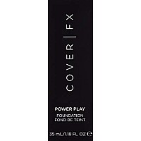 Cover Fx Power Play Foundation Full Coverage Waterproof Sweatproof And Transferproof Liquid Foundation For All Skin Types G