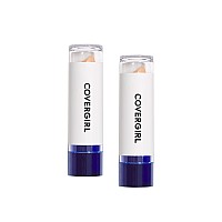 Covergirl Smoothers Moisturizing Solid Concealer Stick For Fair Skin Tones 2 Count