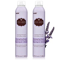 Hask Chia Seed Volumizing Dry Shampoo Kits For All Hair Types Aluminum Free No Sulfates Parabens Phthalates Gluten Or Artif