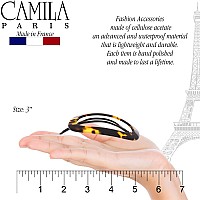 Camila Paris Cp2793 French Hair Barrette Clip For Women Handmade Tokyo Slidein Metalfree Closure Strong Hold Grip Hair Cli