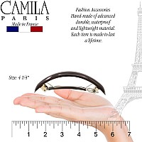 Camila Paris Cp2638 French Hair Barrette Clip For Girls For Thick Curly Wavy Long Hair Strong Hold Grip Hair Clips For Women A