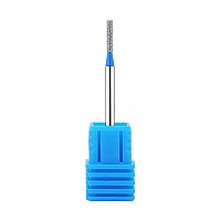 Nmkl38 Diamond Bit Small Barrel Shape Electric Nail Drill File Cuticle Cleaner Tool For Rotary Nail Drill Machine Manicure Pedic