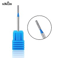 Nmkl38 Diamond Bit Small Barrel Shape Electric Nail Drill File Cuticle Cleaner Tool For Rotary Nail Drill Machine Manicure Pedic