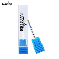 Nmkl38 Diamond Bit Small Barrel Shape Electric Nail Drill File Cuticle Cleaner Tool For Rotary Nail Drill Machine Manicure Pedic