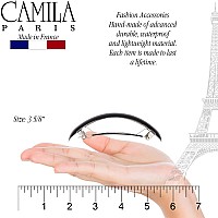 Camila Paris Cp2665 French Hair Barrette Clip For Girls For Thick Curly Wavy Long Hair Strong Hold Grip Hair Clips For Women A