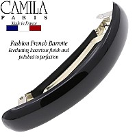 Camila Paris Cp2665 French Hair Barrette Clip For Girls For Thick Curly Wavy Long Hair Strong Hold Grip Hair Clips For Women A