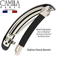 Camila Paris Cp2665 French Hair Barrette Clip For Girls For Thick Curly Wavy Long Hair Strong Hold Grip Hair Clips For Women A