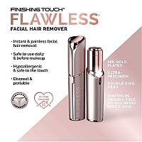 Finishing Touch Flawless Womens Painless Hair Remover Coral Rose Gold