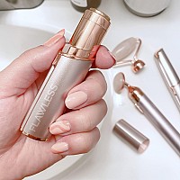 Finishing Touch Flawless Womens Painless Hair Remover Coral Rose Gold