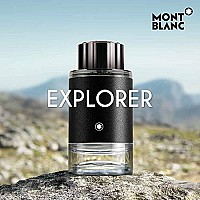 Mont Blanc Explorer EDP Spray for Men 3.3 oz - Clear