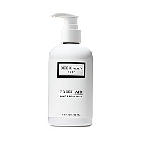 Beekman 1802 Goat Milk Hand Wash Fresh Air Scented 89 Oz Cleanses Softens Nourishes Skin Rinses Away Impurities G