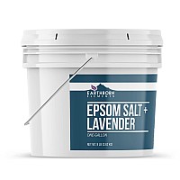 Earthborn Elements Lavender Epsom Salt Infused With Essential Oil Always Pure 1 Gallon