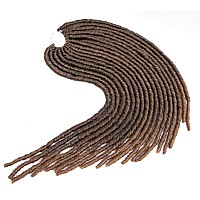 6 Packslot Dreadlocks Crochet Braids Soft Faux Locs Crochet Hair Synthetic Braiding Hair Bomba Dreadlocks Faux Locs Soul 18Inch