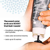 Aloxxi Instaboost Silver Color Depositing Conditioner Mask Instant Temporary Hair Color Dye Hair Color Masque For Deep Condit