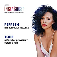 Aloxxi Instaboost Blue Color Depositing Conditioner Mask Instant Temporary Hair Color Dye Hair Color Masque For Deep Conditi