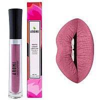 Aromi Matte Liquid Lipstick Dusty Rose Pink Nude Lip Color Vegan Crueltyfree Longlasting Smudge Proof Paraben And Glut