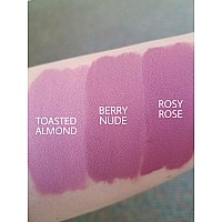 Aromi Matte Liquid Lipstick Dusty Rose Pink Nude Lip Color Vegan Crueltyfree Longlasting Smudge Proof Paraben And Glut