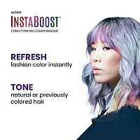 Aloxxi Instaboost Purple Color Depositing Conditioner Mask Instant Temporary Hair Color Dye Hair Color Masque For Deep Condit