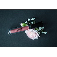 Aromi Rosy Chestnut Matte Liquid Lipstick Warm Earthy Rose Lip Color Vegan Crueltyfree Smudge Proof Longlasting Lipsti