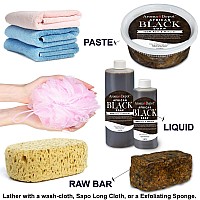 Aroma Depot 16 Oz 1 Lb Raw African Liquid Black Soap 100 Natural Soap For Acne Eczema Psoriasis And Dry Skin Scar Removal F