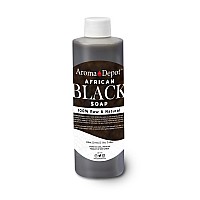 Aroma Depot 8 Oz Raw African Liquid Black Soap 100 Natural Soap For Acne Eczema Psoriasis And Dry Skin Scar Removal Face And