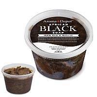 African Black Soap Paste 16 Oz 100 Natural Raw Soap For Acne Eczema Psoriasis And Dry Skin Scar Removal Face And Body Wash