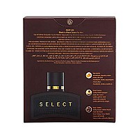 NuParfums Black is Black Select Pour Homme Eau De Toilette Spray, 34 Ounce