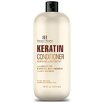 Botanic Hearth Keratin Conditioner With Argan Oil Sulfatefree Hair Treatment For All Hair Types Normal Dry Or Damaged Colo