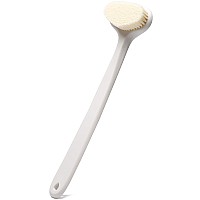 Upgraded Bath Body Brush With Comfy Bristles Long Handle Gentle Exfoliation Improve Skins Health And Beauty Bath Shower Wet Or