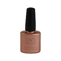 CND Shellac Gel Nail Polish, Iced Cappuccino, 0.25